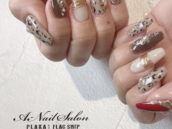 エーネイルサロン プラーカ本店(A-Nail Salon)/レオパードネイル