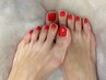 FOOT【¥11550→¥8000】足先美人♪しっかりケア+1カラージェル