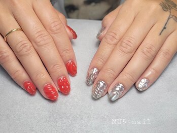 エムユーファイブネイル(MU5-nail)/【ジェル】オーダーコース