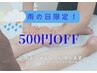 【お得！雨の日限定クーポン】オーダーメイドケア60分　8,000→7,500