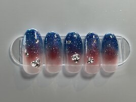 キラキラチークネイル★ストーン