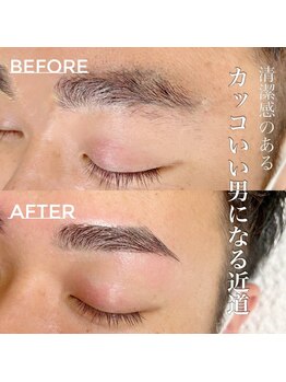 ミントラッシュ 新宿東南口店/【メンズ】美眉スタイリング