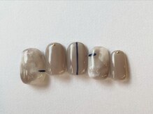 アイネイルズ 梅田店(I nails)/シンプルもやもやニュアンス