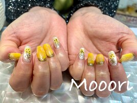 押し花ネイル