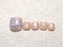 リノ ネイル(Rino nail)/６月新作 オーロラチェック706e4