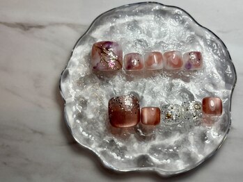 スパイス ネイルズ アンド スパ 玉川高島屋SC店(SPICE NAILS&SPA)/【フット】アートコース ¥12100