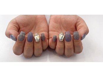 選べる定額ネイル　埋め尽くし