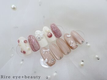 リール アイプラスビューティー(Rire eye + beauty)/サクランボネイル♪