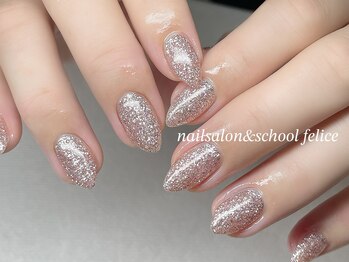 フェリーチェ(nail salon&school felice)/パラジェルフラッシュワンカラー