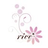 ライス(rice*)のお店ロゴ