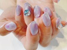 ハーズネイル(hers nail)の雰囲気（大人気のマグネットネイル。涼しげなデザインでこの夏おすすめ！）