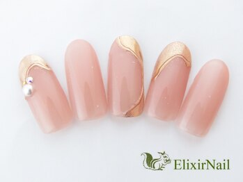 エリクサーネイル 池袋(Elixir Nail)/定額a シンプル/クーポン使用