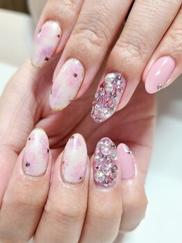 ネイルアンドまつげエクステ専門サロン スリー(THREE)/フラワーアート