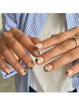 ロカネイルズ(roca nails)/one color ＋ design