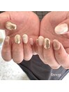ニュアンスネイル/秋ネイル
