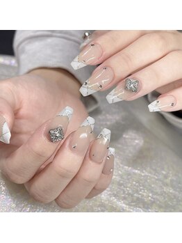 クイーンズビューティーサロン 新宿本店(Queen's beauty salon)/チップ長さ出し10本やり放題