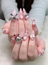 ラッキーネイル(lucky nail)/チェックネイル