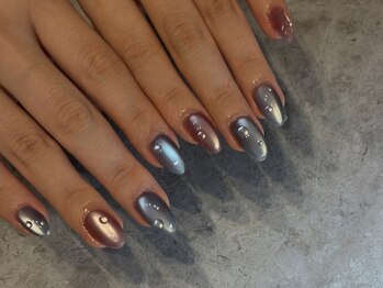 水滴/マグネットネイル