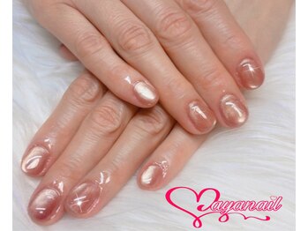 アヤネイル(ayanail)/新色ピンクオレンジマグネット！