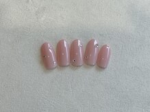 latte.nail【ラテネイル】[富山ネイル/ワンカラー/マグネット/フィルイン/長さだし]/定額デザイン　A
