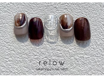 リロウ(relow)/ミラー×カフェラテ