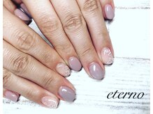 エテル(eterno)/フラワーレースネイル