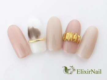 エリクサーネイル 池袋(Elixir Nail)/定額a シンプル/クーポン使用