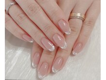 ユーネイル(You nail)/ハンドガラスフレンチネイル