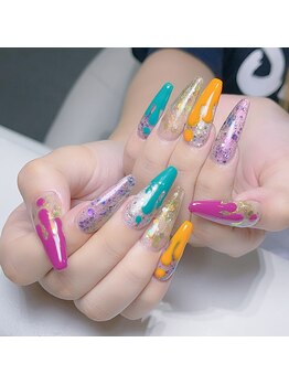 クイーンズビューティーサロン 新宿本店(Queen's beauty salon)/チップアートやり放題&つけ放題