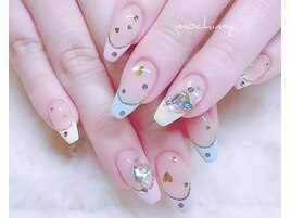 ＊カラフルフレンチ×ハート＊