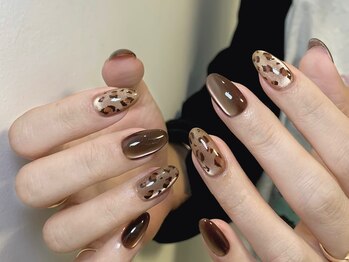 ラッキー 渋谷店(Lucky)/豹柄マグネットデザイン