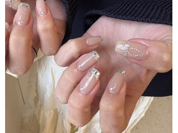 ランド ネイル 博多(LAND)/ガラスフレンチby.rena