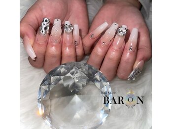 バロン 新宿店(BARON)/ホワイトウィンターネイル