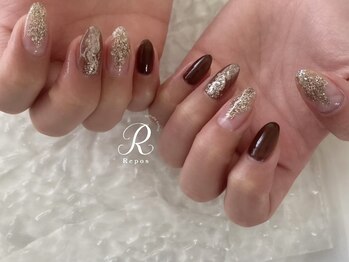 ルポ(Repos)/ボルドーネイル