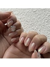 レイリーネイル(Reilly nail)/那覇ネイル/リボンワンカラー♪