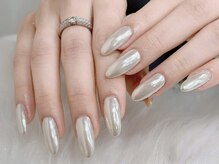 ネイルズバー 新宿店(Nails Bar)/シルバークロームネイル