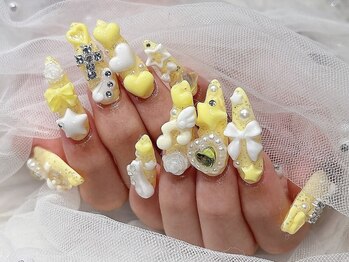 プティネイル 池袋(Puty Nail)/メンカラゴテゴテネイル