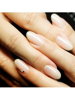 キャプラスネイル ミュウ(CAPLUS NAIL Mew)/ホワイトグラデーション