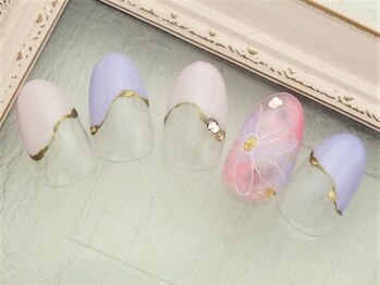 ネイルズガッシュ 武蔵小山店(NAILsGUSH)/*アンティークフラワー*