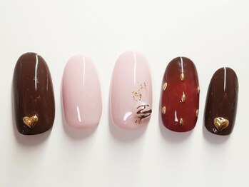 アンドシュシュネイル(&CHOU CHOU nail)/バレンタインCollection