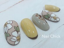 ネイルチックコウベ 銀天街店(Nail Chick kobe)/ペイントフラワーネイル