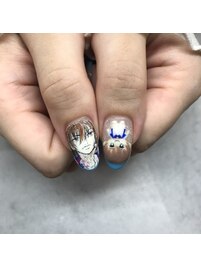 痛ネイル　5週間前オーダー