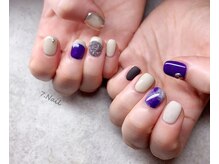 ナナネイル(7.Nail)/個性派ショートネイル