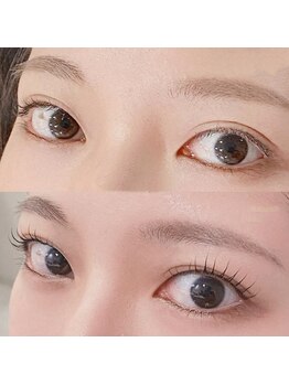 コカロ 岡崎店(KOKARO)の写真/【似合わせまつげで垢抜けEye】顔・目元のバランスを見極めてデザイン◆『まつ毛パーマ』平日¥4500