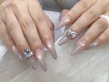 ヴィーナスネイル(Venus Nail)/長さ出し　ワンホンネイル