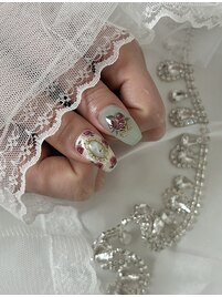 アンティーク×薔薇¥9500