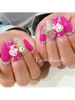 ツメカザリ 西金沢店(TsumekazaRi)/*マイメロネイル*