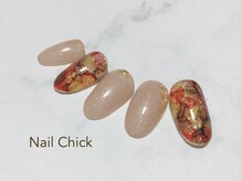 ネイルチックコウベ 銀天街店(Nail Chick kobe)/水彩模様ネイル