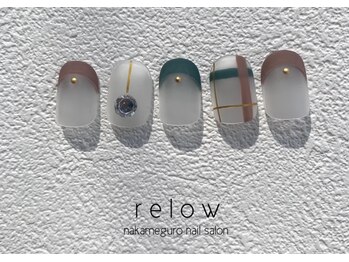 リロウ(relow)/チェック×フレンチ