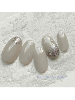 ネイルサロン クイル(QUILL)/1月ちょこっとアート(1)